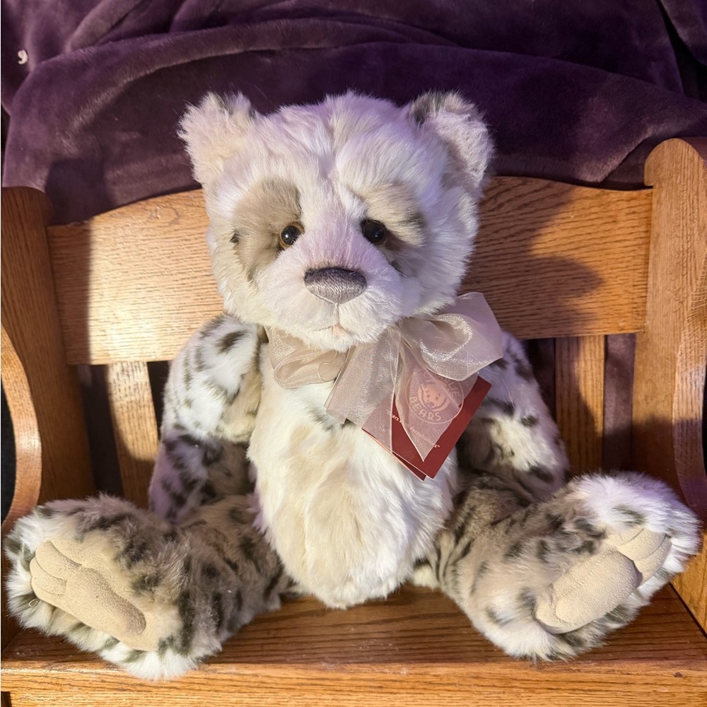 Charlie Bear  Giselle . HARD to FIND . BNWT  imported